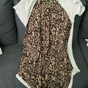Cheetah Back Dress